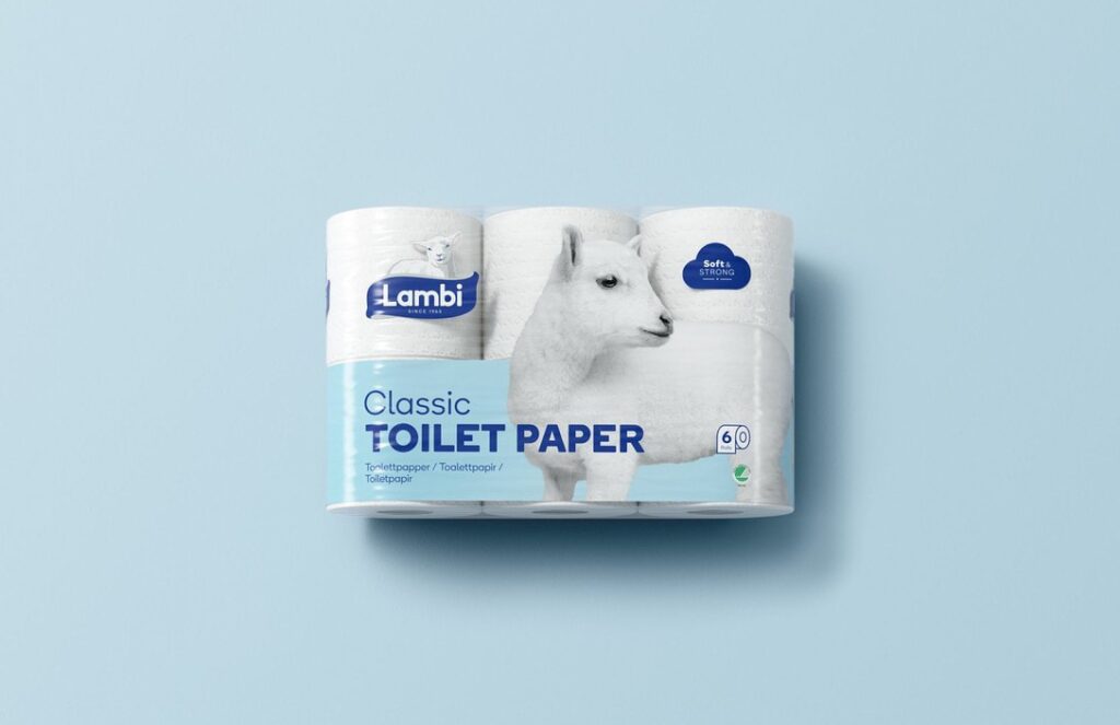 Projet de design packaging avec image de marque