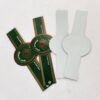 3D spot UV gold foil embossed art paper cigar band embossed detail view