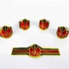 private brand paper ring cigar band label with embossing front view