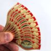 private die cut gold foil embossed cigar band label embossed detail view