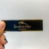 simple black gold foil stamping cigar ring label bulk cigar packaging use