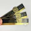 non glue paper cigar band ring label with gold foil embossing bulk cigar packaging use