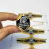 hot stamping die cut embossed gold cigar band sticker embossed detail view