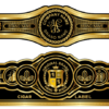 gold foil embossed art paper cigar band packaging embossed detail view