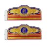private die cut gold foil embossed cigar band label custom logo option