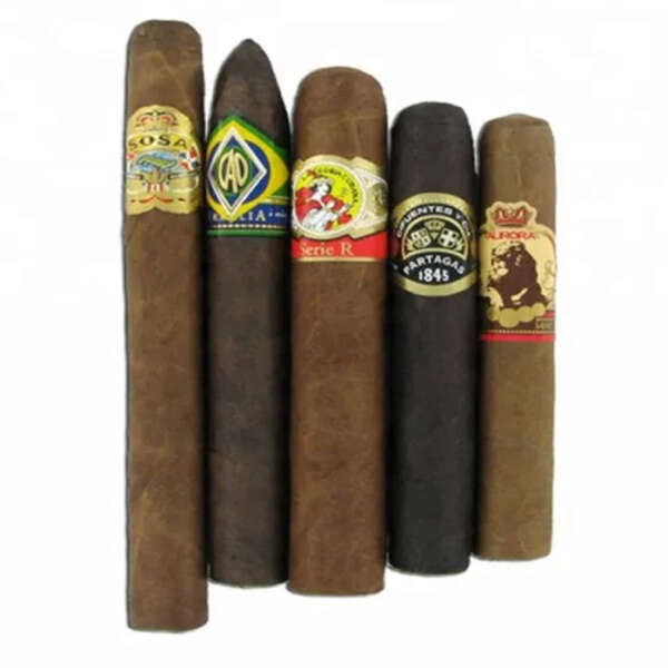 waterproof UV printed adhesive custom cigar band label custom logo option