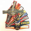 waterproof UV printed adhesive custom cigar band label foil detail view