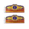 private logo paper ring cigar band sticker with embossing foil detail view