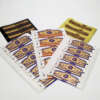 art paper gold foil embossed cigar ring label sticker ring wrap display