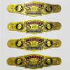 gold foil paper ring cigar band label with custom logo embossing bulk cigar packaging use