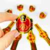 private brand paper ring cigar band label with embossing ring wrap display
