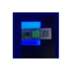 laser security anti counterfeit hologram label for wine and cigars embossed detail view