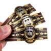 luxury anti counterfeit hologram gold foil cigar band label bulk cigar packaging use