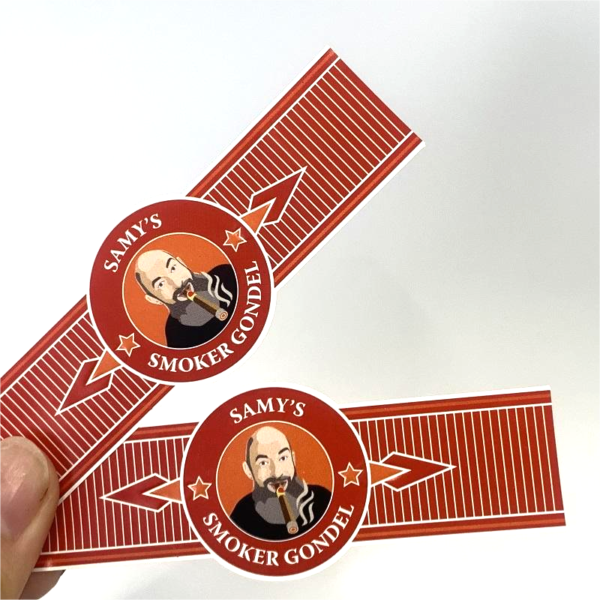 private high quality cigar bar ring band label bulk cigar packaging use