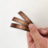 private logo adhesive gold foil cigar ring label sticker custom logo option