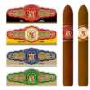 private logo paper ring cigar band sticker with embossing custom logo option