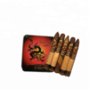 waterproof die cut embossed logo cigar label sticker sheet bulk cigar packaging use