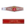 eco friendly waterproof Cuban cigar label with brand printing embossed detail view