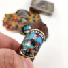 gold foil embossed art paper cigar band packaging foil detail view