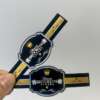 private high quality cigar bar ring band label embossed detail view