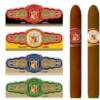 private paper ring embossed cigar band sticker label ring wrap display