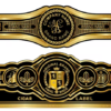 waterproof laminated vinyl gold foil cigar band wrapper sticker front view