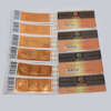 private paper ring embossed cigar band label sticker ring wrap display
