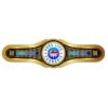 waterproof laminated vinyl gold foil cigar band wrapper sticker foil detail view