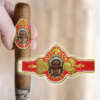 luxury custom cigar band label printing for premium packaging front view
